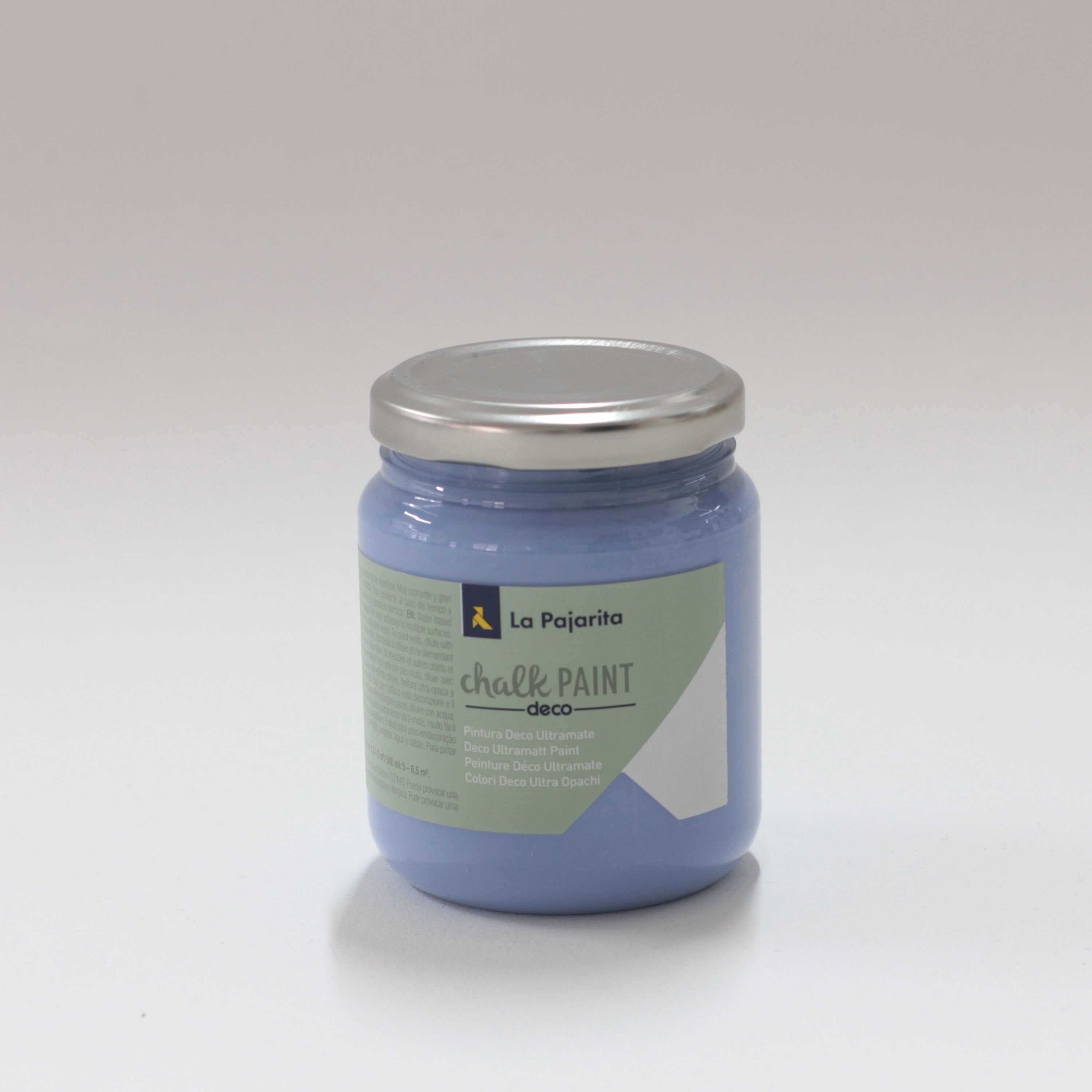 Pintura Tiza Chalk Paint La Pajarita 13 Azul Cristal 75ml - La