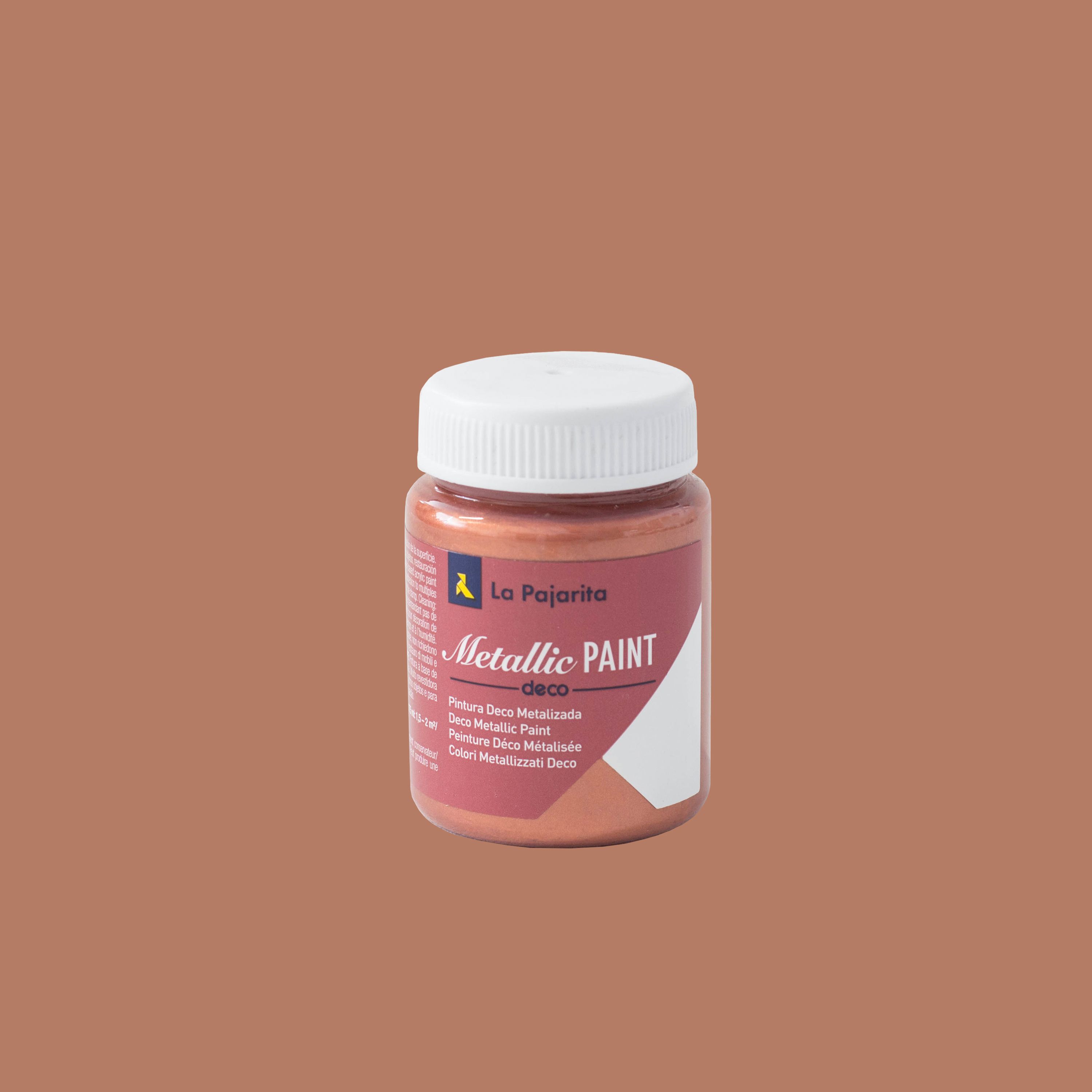 Pintura Metalizada La Pajarita 35ml cobre